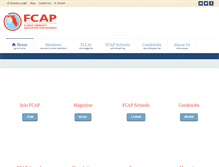 Tablet Screenshot of fcapgroup.com